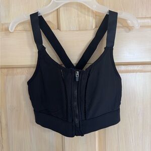Zip-Front Sports Bra